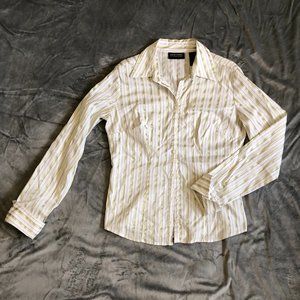 NY & Co. striped shirt, Size XS